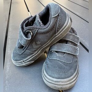 Converse Kids Black Canvas Sneakers